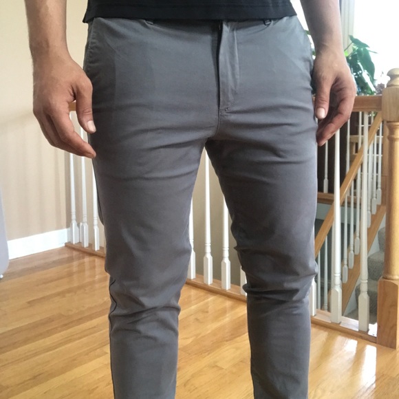 Theory Other - Theory Cotton Tech Stretch Chino Pants Gray 33